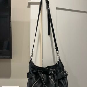 Rebecca Minkoff Black Crossbody Bag with Adjustable Strap